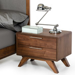 Nova Domus Soria Modern Grey Walnut Bedroom Set (Eastern King)