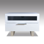 Modrest Dylan Modern Nightstand (Walnut)