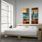 A World View II (Print // 16"W x 32"H)