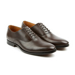 Deuce Leather Plain Toe Oxfords // Brown (US: 8)