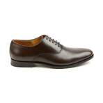 Deuce Leather Plain Toe Oxfords // Brown (US: 7)