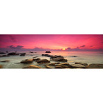 Pink Sunset (60"W x 20"H x 0.75"D)