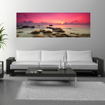 Pink Sunset (60"W x 20"H x 0.75"D)