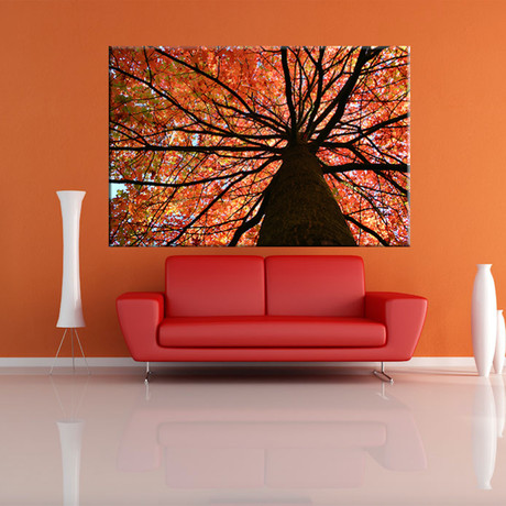 Autumn Tree (36"W x 24"H x 0.75"D)