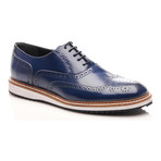 Wingtip Oxford // Light Navy Blue (Euro: 45)