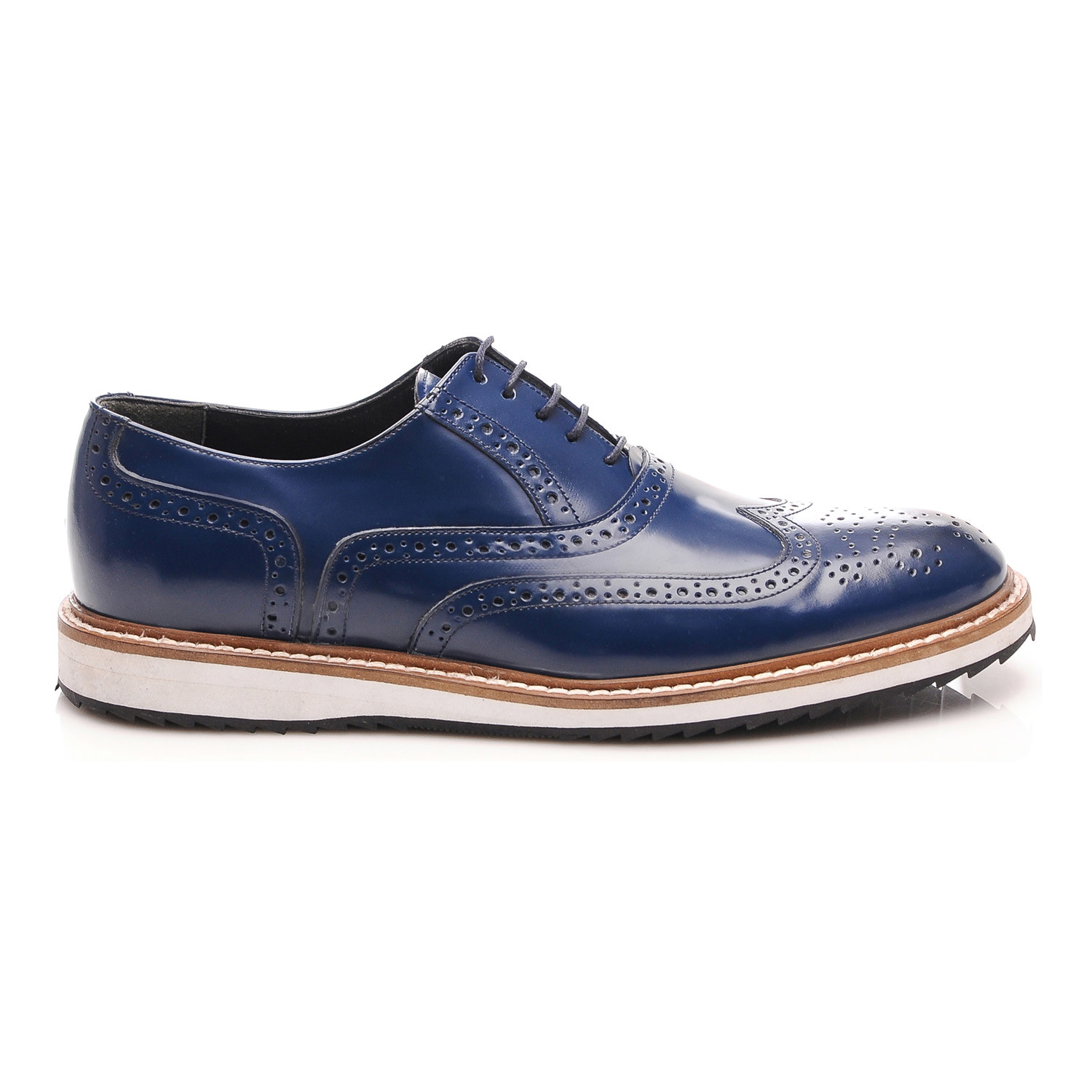 Wingtip Oxford // Light Navy Blue (Euro: 40) - Baqietto - Touch of Modern