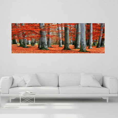 Autumn Forest (36"W x 24"H x 0.75"D)