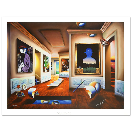 Interior with Magritte
