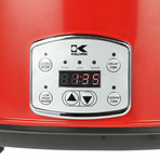 Slow Cooker + Peppermill Set (Red)