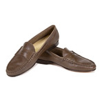 Cromwell Penny Loafer // Perforated Dark Brown (US: 7)