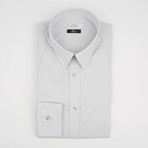 Trend Fit Solid Dress Shirt // Gray (45)