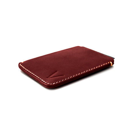 Vinco Wallet II // Tuscan Red (Standard)