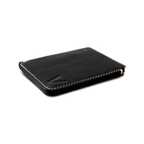 Vinco Wallet II // Asphalt Black (Standard)