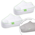 Sleep Yoga™ Side Sleeper Arm Rest // Set Of 2 + Pillow Covers (Lavender)