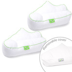 Sleep Yoga™ Side Sleeper Arm Rest // Set Of 2 + Pillow Covers (Lavender)