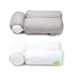 Sleep Yoga™ Multi-Position Body Pillow + Pillow Cover (Lavender)