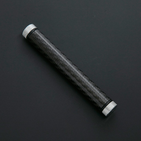Cache Stash // Carbon Fiber + Aluminum Cap
