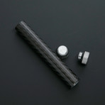 Cache Stash // Carbon Fiber + Aluminum Cap