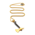 Two-Tone Tomahawk Necklace