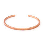 Rose Gold Greek Key Bangle