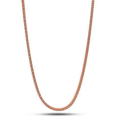 Rose Gold Franco Chain (2mm)