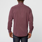 Silk + Cotton Twill Shirt // Amethyst (L)