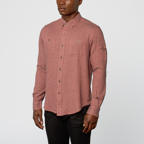 Evening Button-Up // Rose (S)