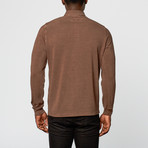 Pique Polo Knit Shirt // Mink (XL)