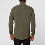 Pique Knit Shirt // Forest (L)