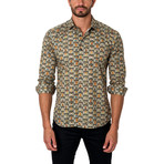 Jared Lang // Owl House Button-Up Shirt // Olive (3XL)