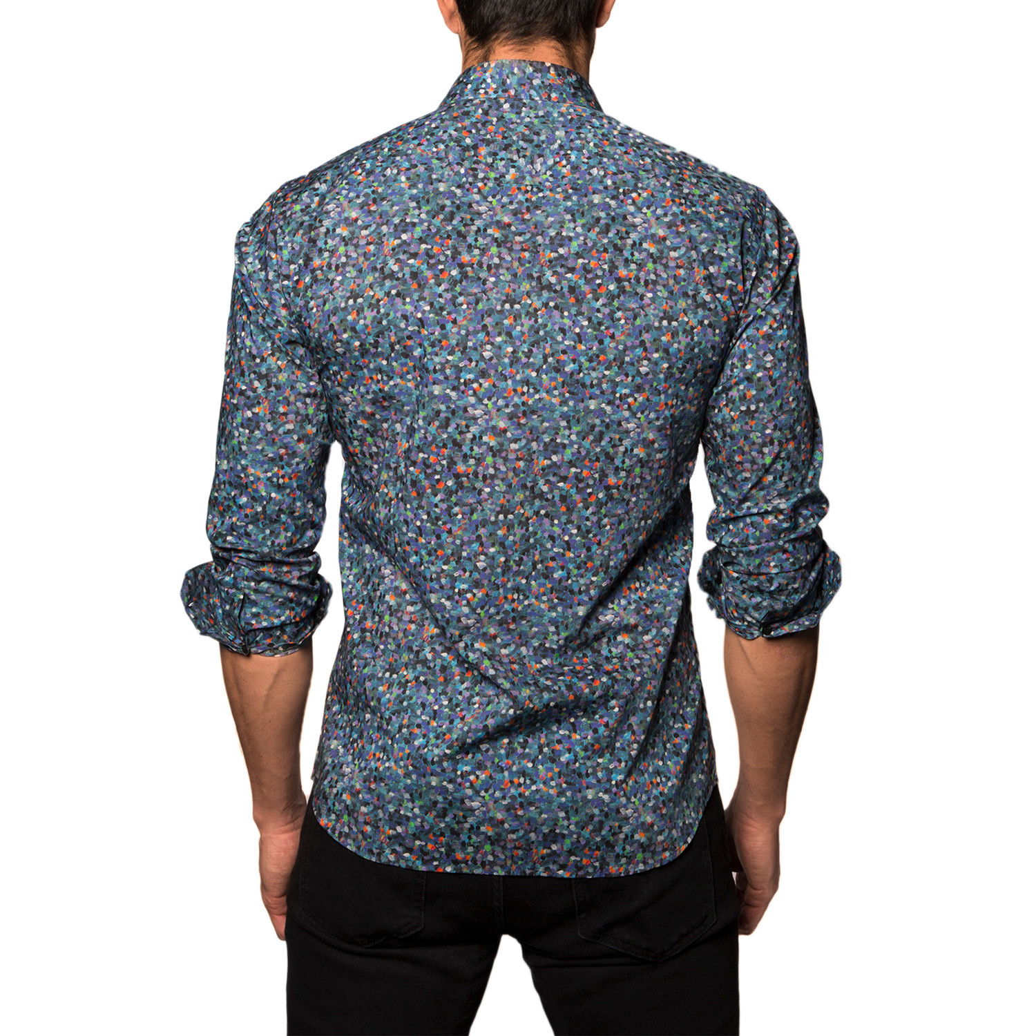 Monet Button-Up Shirt // Blue (S) - Jared Lang - Touch of Modern