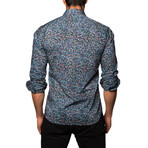 Monet Button-Up Shirt // Blue (S)