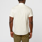 Payotechute Woven Short-Sleeve Shirt // Bone (S)