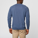 Wave Slave Sweatshirt // Navy (L)