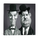 Vintage Laurel & Hardy // Rob Snow (18"W x 18"H x 0.75"D)