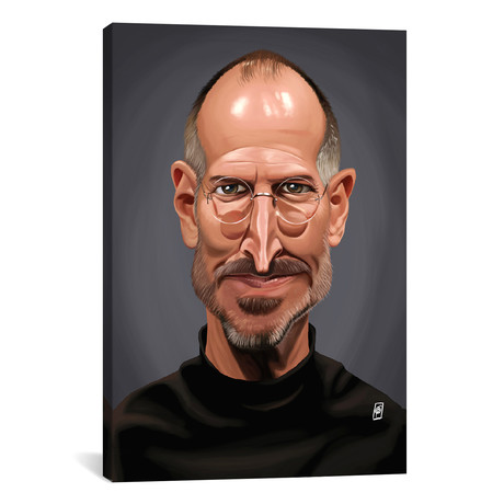 Steve Jobs (26"W x 18"H x 0.75"D)
