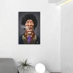 Jimi Hendrix (26"W x 18"H x 0.75"D)