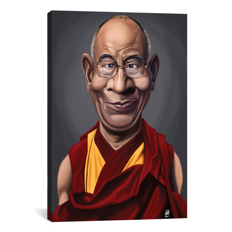 Dalai Lama (26"W x 18"H x 0.75"D)
