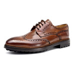 Torre Wing-Tip Lug Derby // Cognac (Euro: 42)