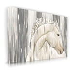 White Horse (20"W x 16"H x 1.5"D)