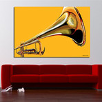 Sound The Trumpet (20"W x 16"H x 1.5"D)