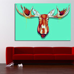 Moose Head (16"W x 20"H x 1.5"D)