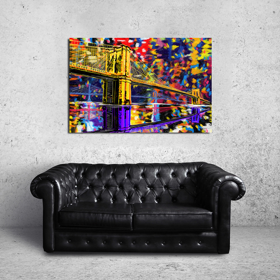 Maxwell Dickson Contemporary Art On Canvas Touch of Modern