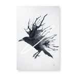 Raven // Stretched Canvas (16"W x 24"H x 1.5"D)