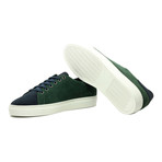 Trainer Sneaker // Navy + Green (Euro: 45)