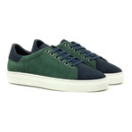 Trainer Sneaker // Navy + Green (Euro: 45)