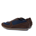 Corsini Casual Shoe // Brown + Navy (US: 8)