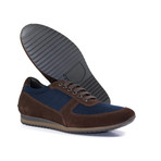 Corsini Casual Shoe // Brown + Navy (US: 8)