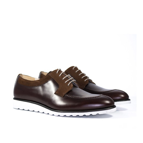 Mr. John's Shoes // Split Toe Brogue // Dark Brown (US: 6)