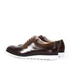 Mr. John's Shoes // Split Toe Brogue // Dark Brown (US: 10)